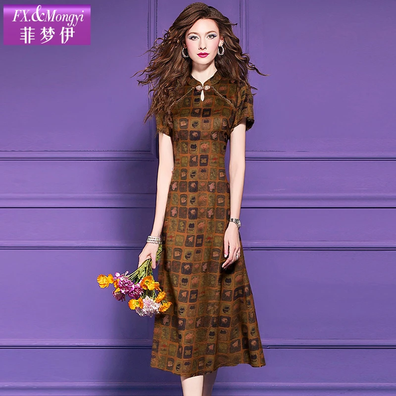 菲梦伊新款时尚连衣裙FXXL1431