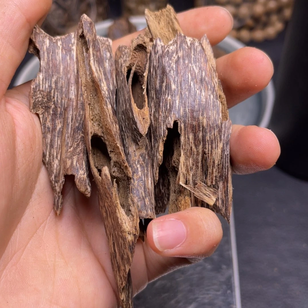 山***司香榧木无事牌20克海南尖峰岭虫漏
