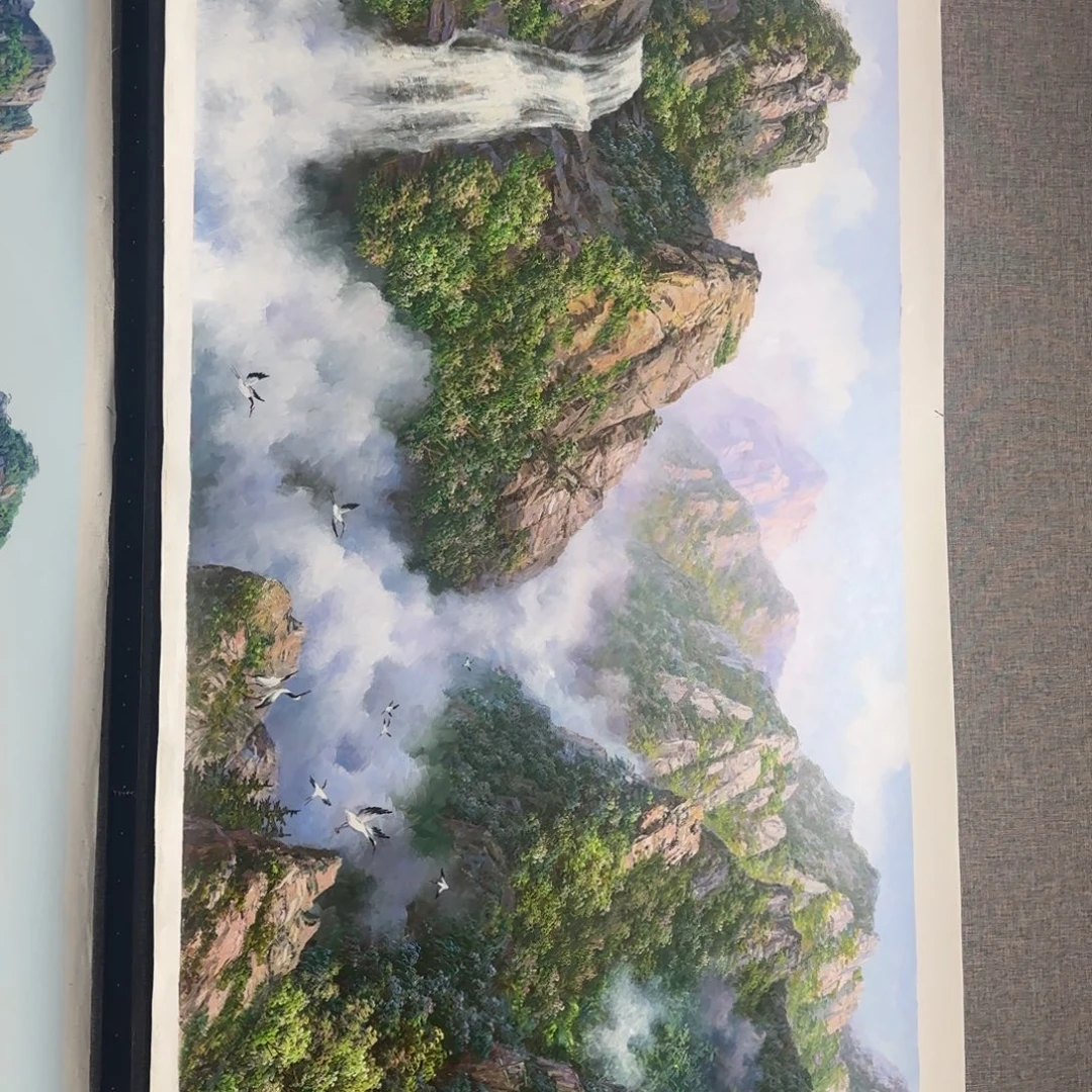 油画不知道为什么要这样对自己