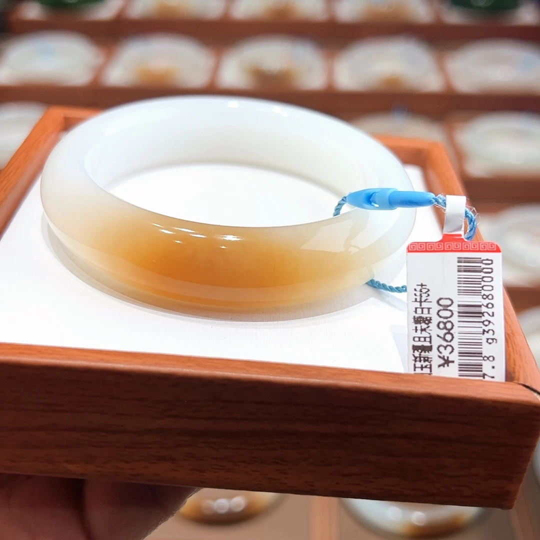 和田玉手镯未镶嵌55+