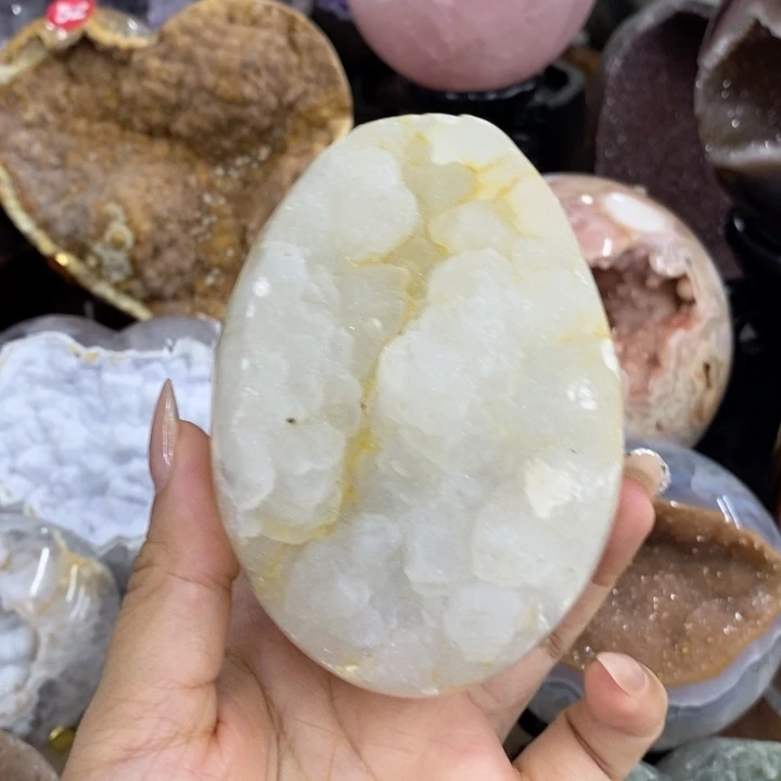 紫晶珠宝半成品未镶嵌