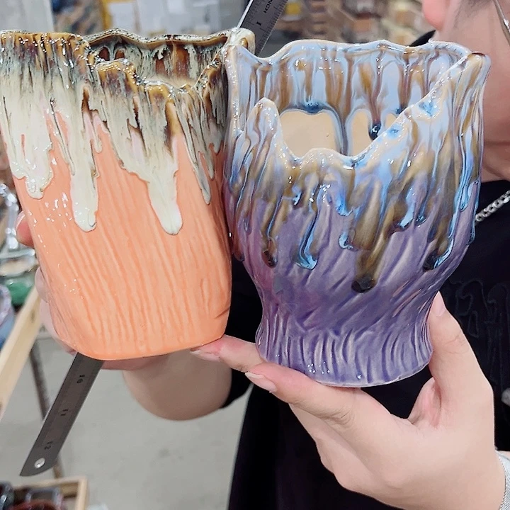 陶瓷陶瓷多肉植物花盆