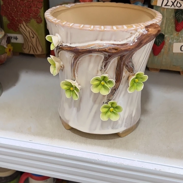 粗陶材质多肉花盆