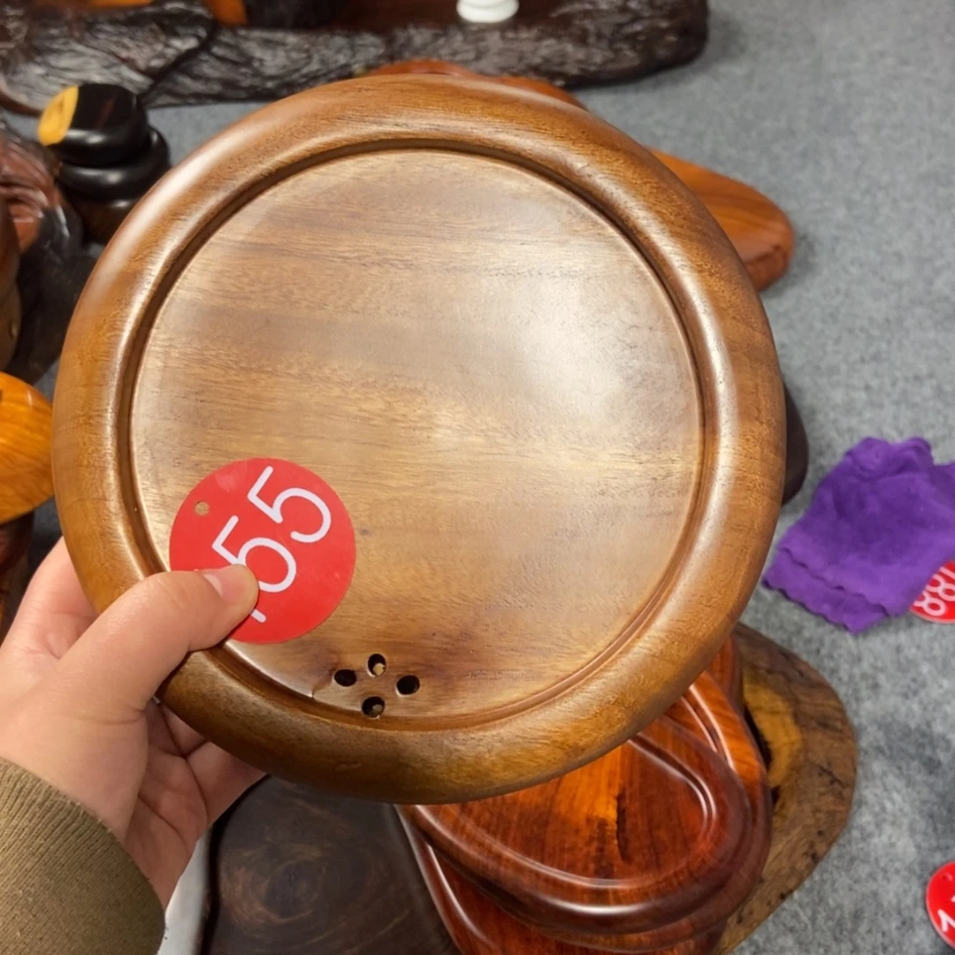 感***期香樟木随行实木茶盘