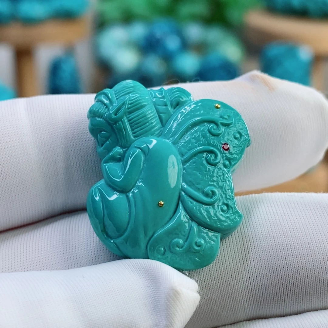 绿松石未镶嵌其他