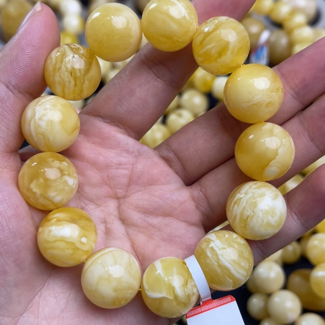 手链琥珀未镶嵌一**八尺寸