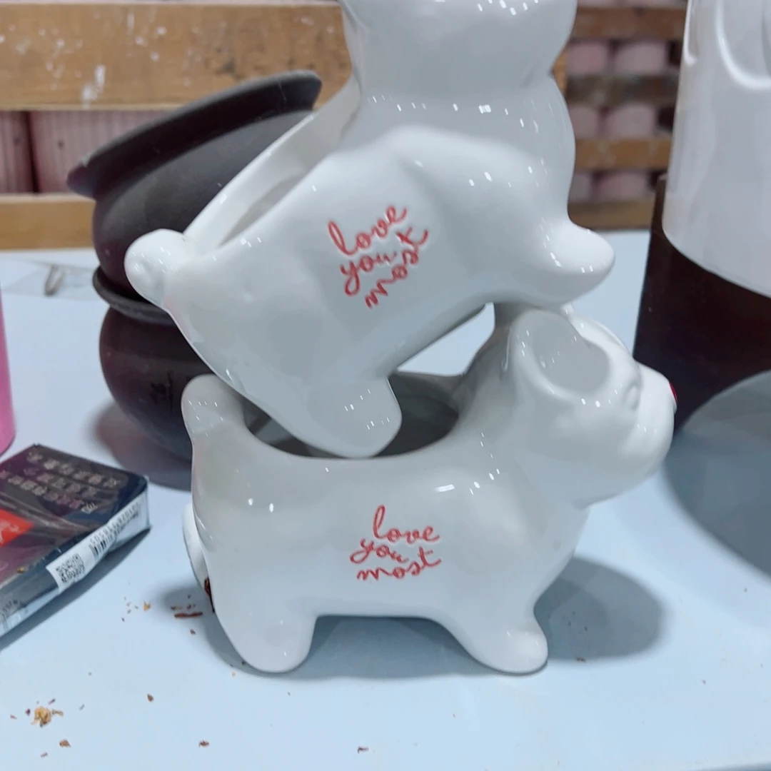 有孔，陶瓷花盆满10米包邮发货