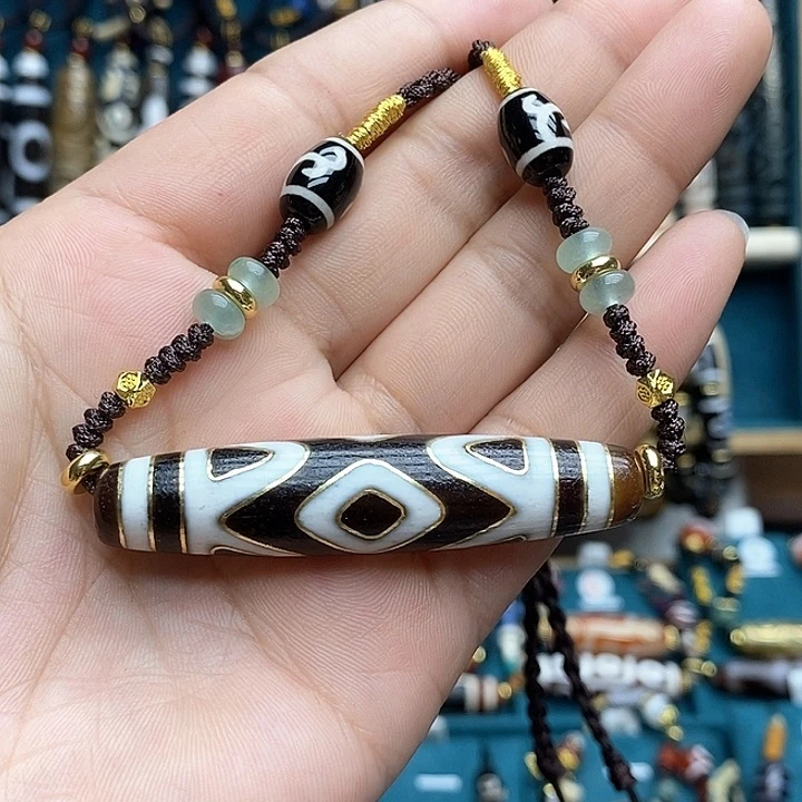 玛瑙/玉髓合金颈饰