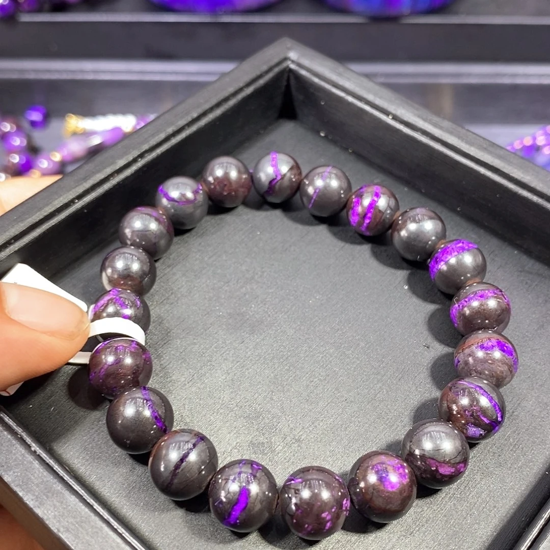 苏纪石（舒俱来）未镶嵌南非舒俱来丝绒圆珠单圈