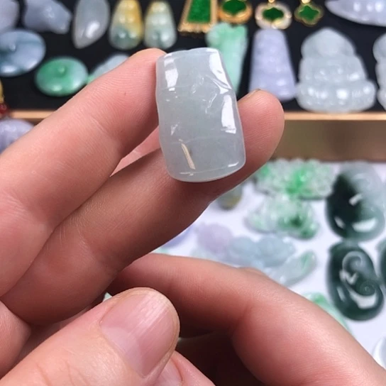 颈饰未镶嵌翡翠竹节