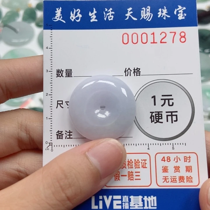 翡翠未镶嵌吊坠(不含链)天**蜗