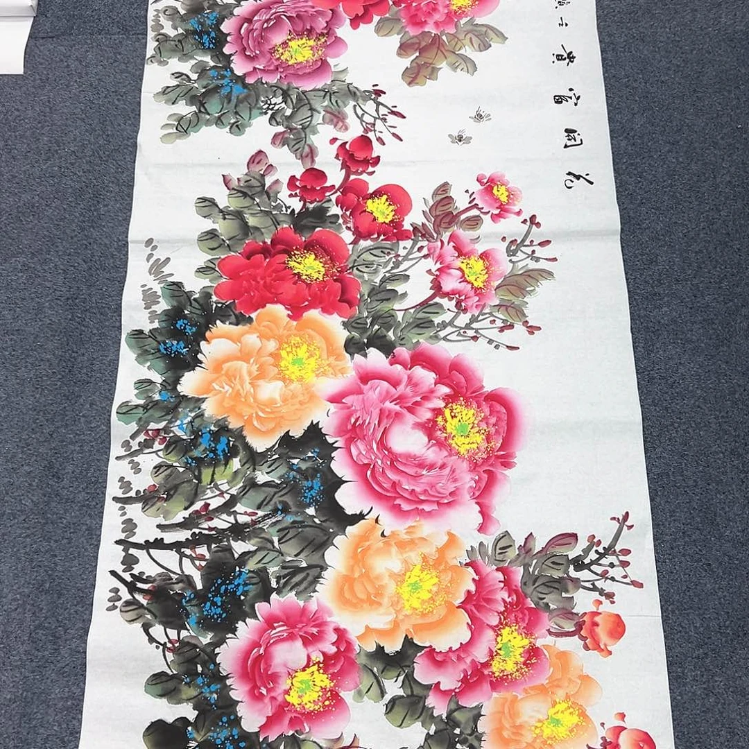 国画宣纸国画纯手绘作品