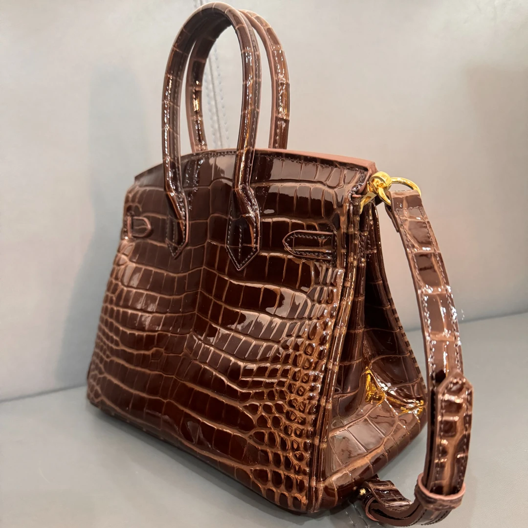 HIRMRIS手工真皮包26-551161-乌木色 bo 乌木色