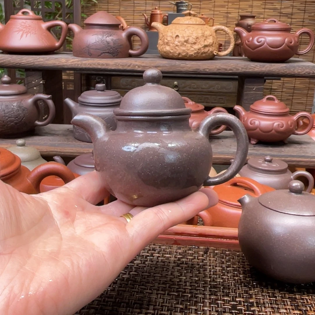 茶壶紫砂宜兴原矿紫砂手工制100