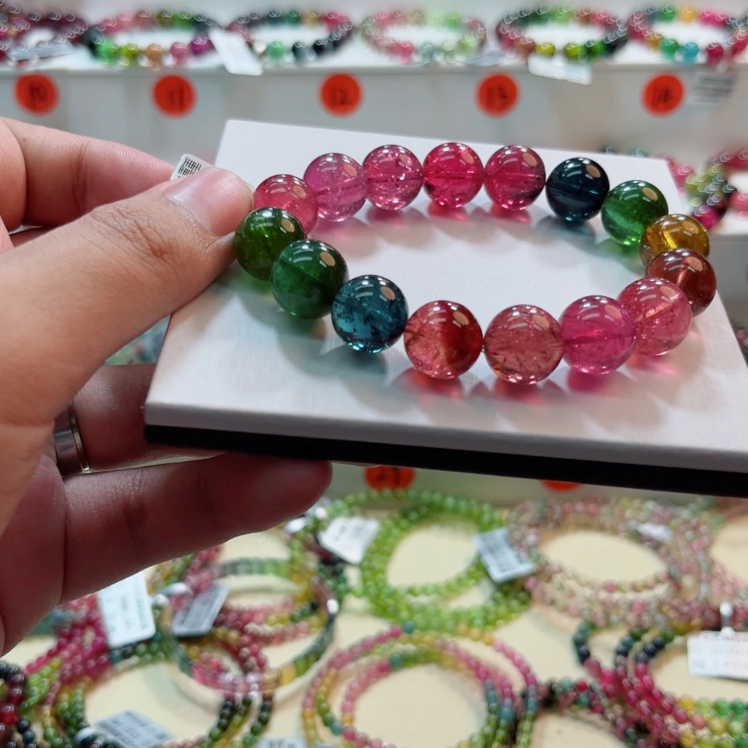 未镶嵌碧玺手链碧玺