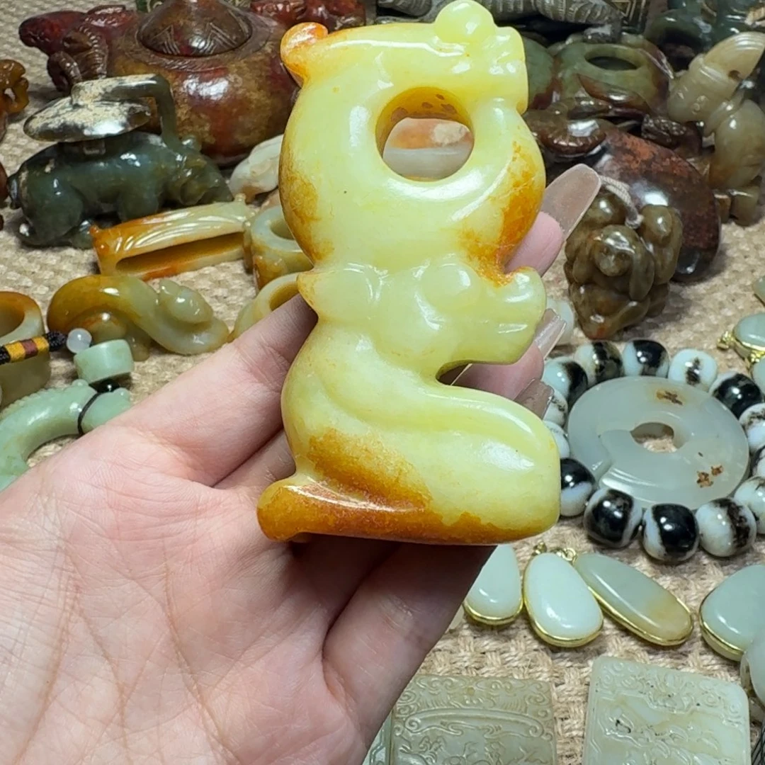 白玉菩提吊坠挂件