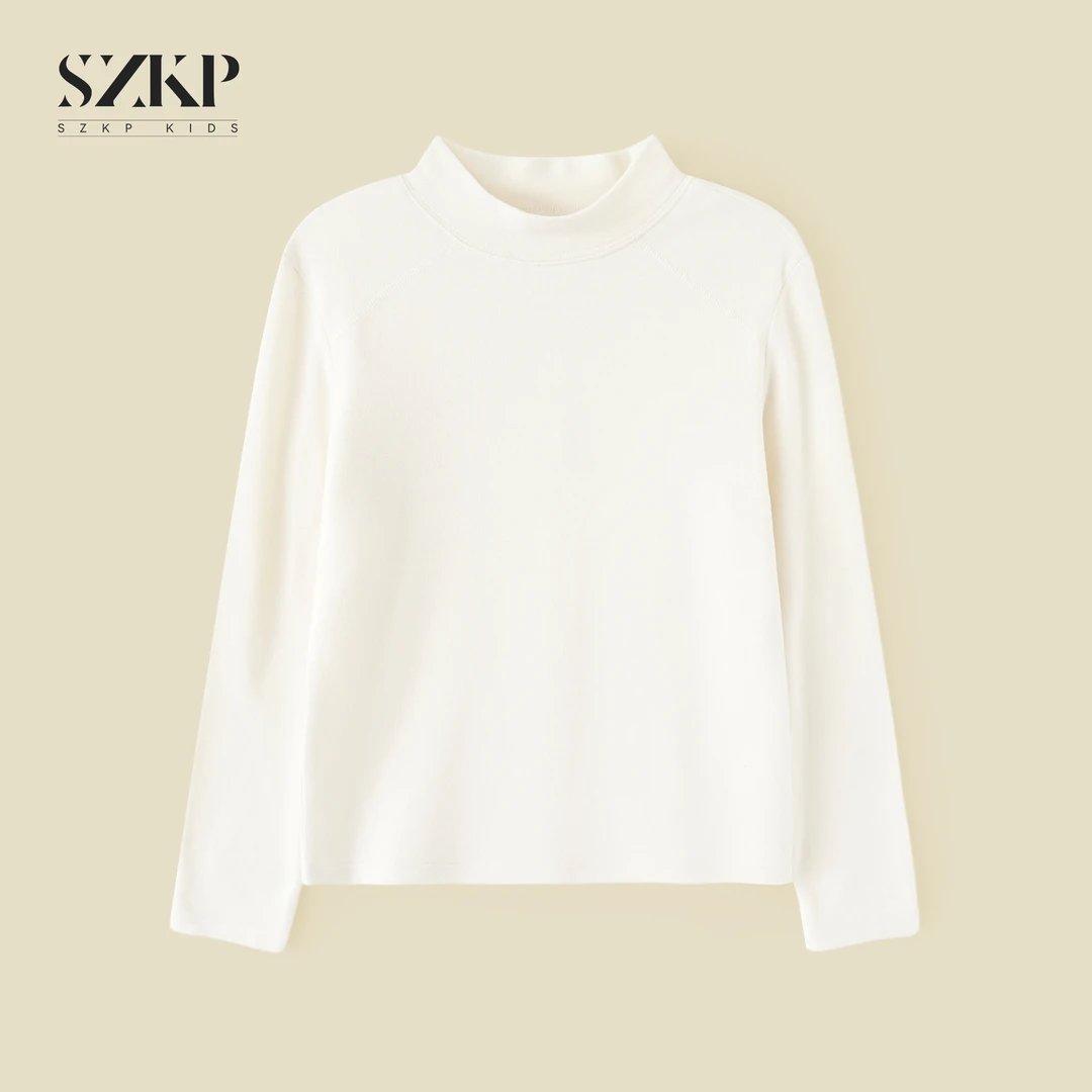 SZKP冬季新款女童装休闲上衣中大童时尚洋气儿童打底衫BGYD556224