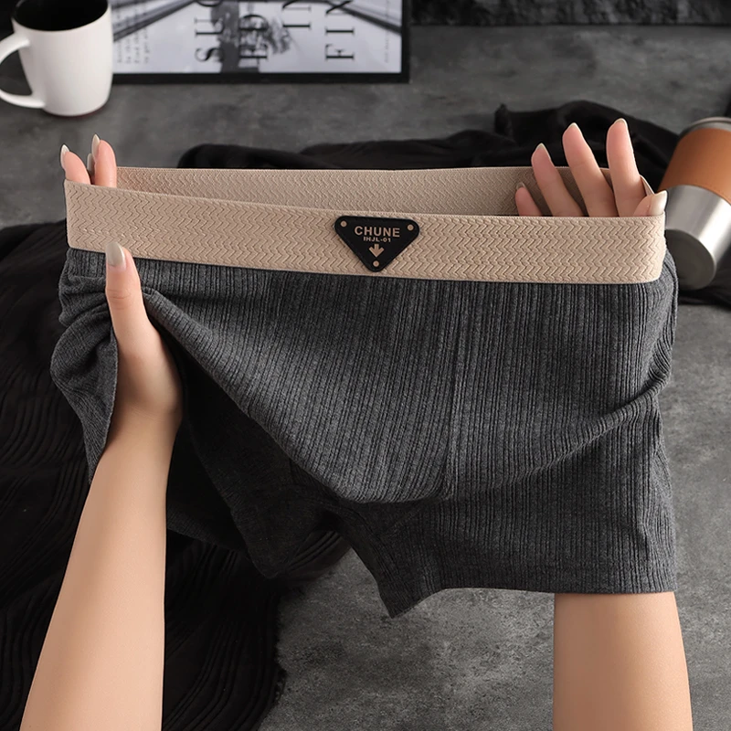 轻奢男士内裤男款平角裤透气中腰大码运动男生裤衩四角裤欧若拉