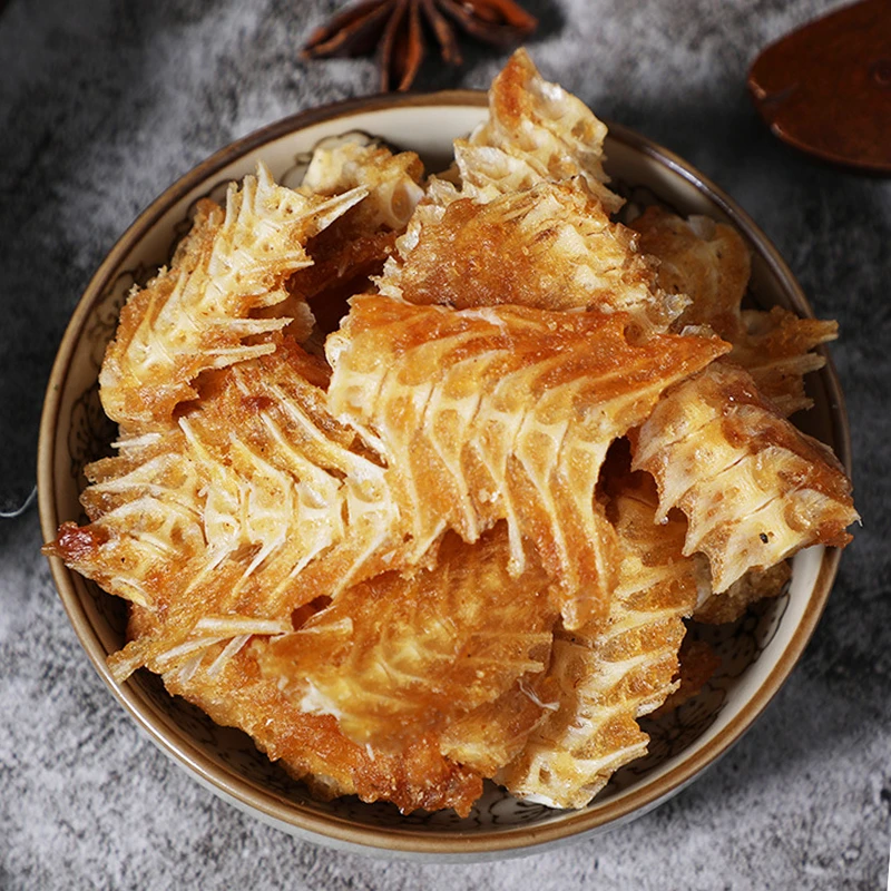 香酥鱼排即食海味零食鱼骨脆营养健康解馋休闲小吃青岛特产