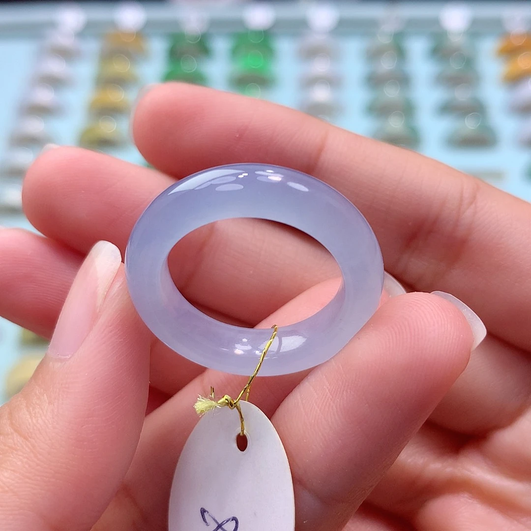 未镶嵌戒指翡翠18圈