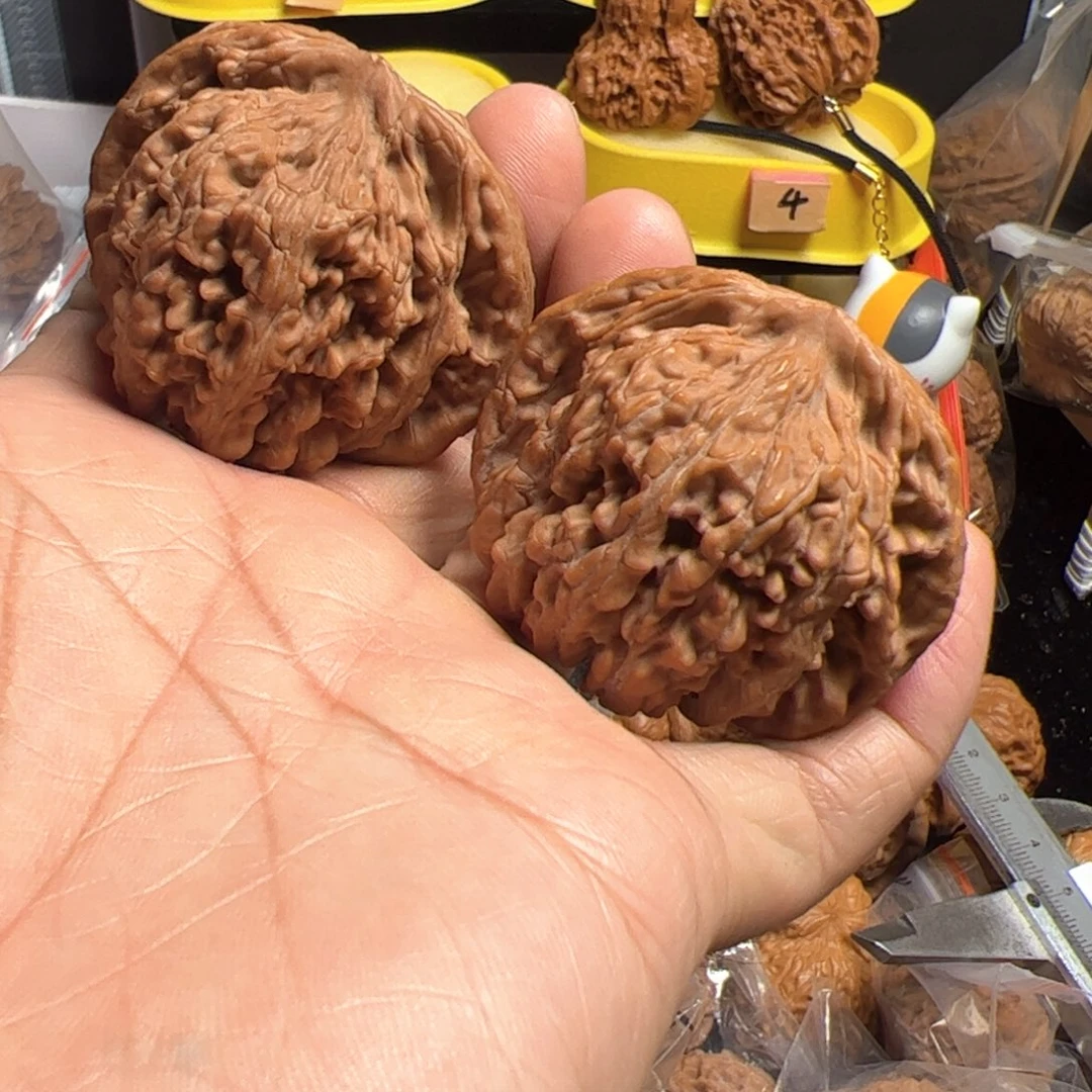 文玩核桃吊坠四座楼49