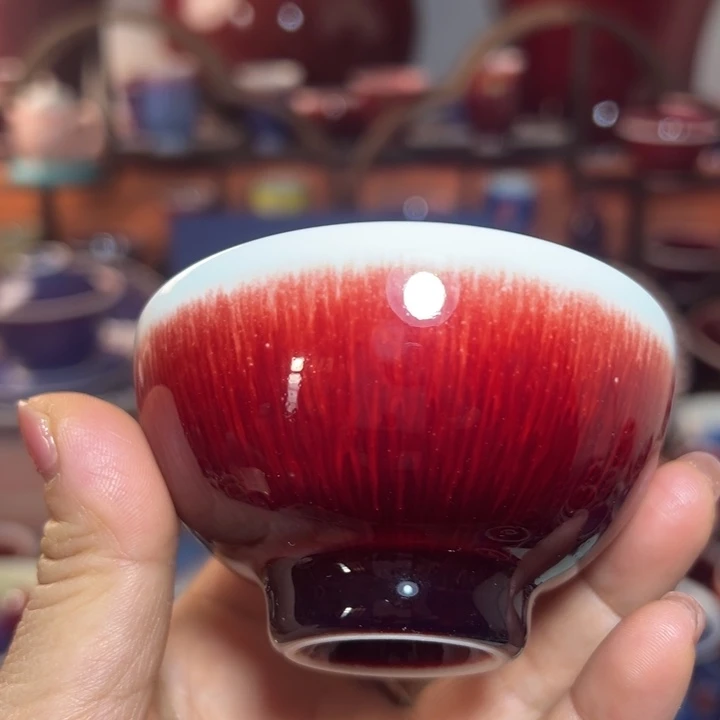 瓷片景德镇品艺轩郎红