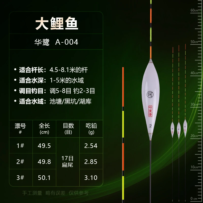 华鹭荷叶青青纳米浮漂大师漂野钓高灵敏轻口综合混养浮漂
