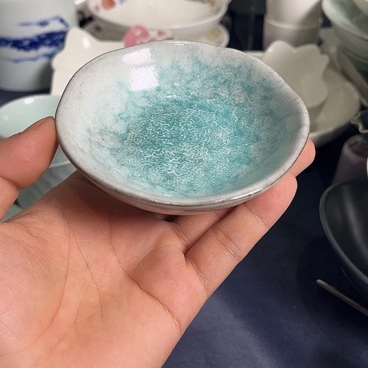 日式窑变味碟陶瓷