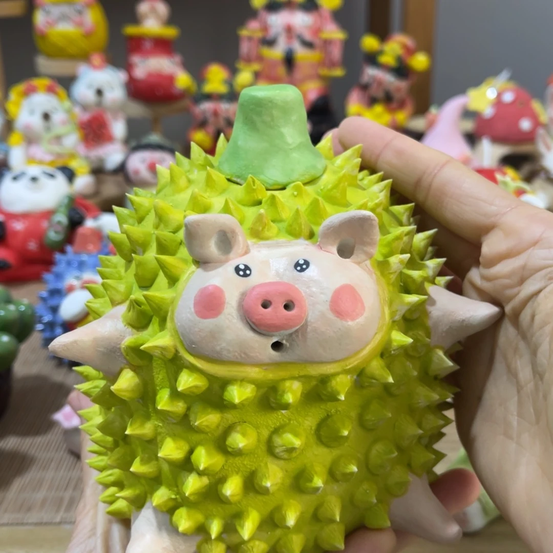 【闪购商品】摆件白*球景德镇陶瓷手作暇