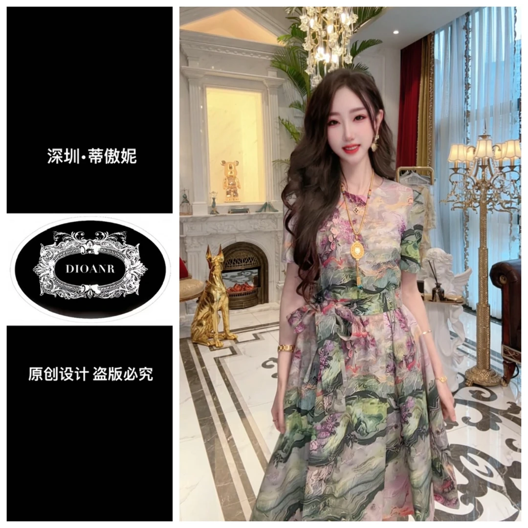 『蒂傲妮DIOANR』6802  YZH   尊享系列私人定制连衣裙