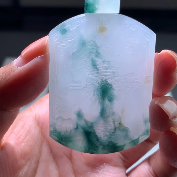 未镶嵌定制翡翠走*