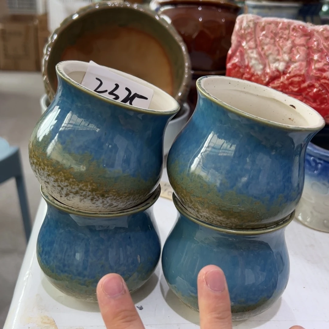 陶瓷多肉小花盆@@2325