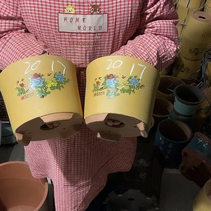 紫砂花盆紫砂花盆