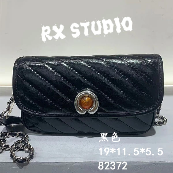 【南沙瑞熙】SK-82372-黑色 轻奢小众设计感时尚百搭女士包包