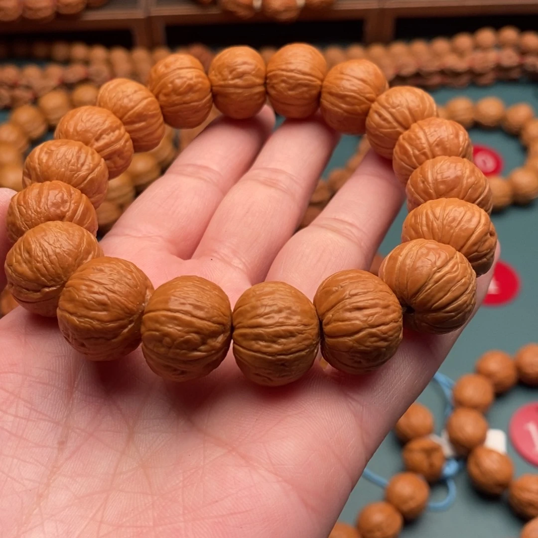 文玩核桃手串17尺寸南瓜