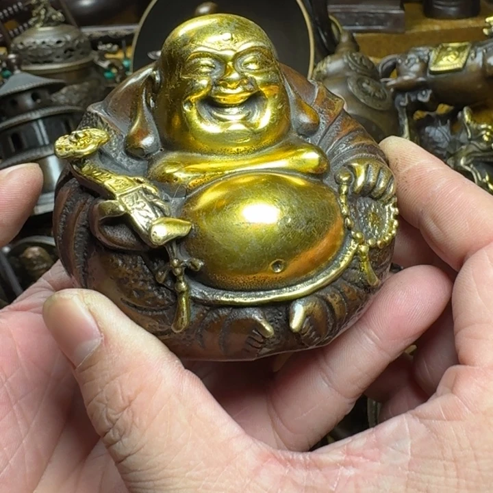 铜器摆件收收藏藏