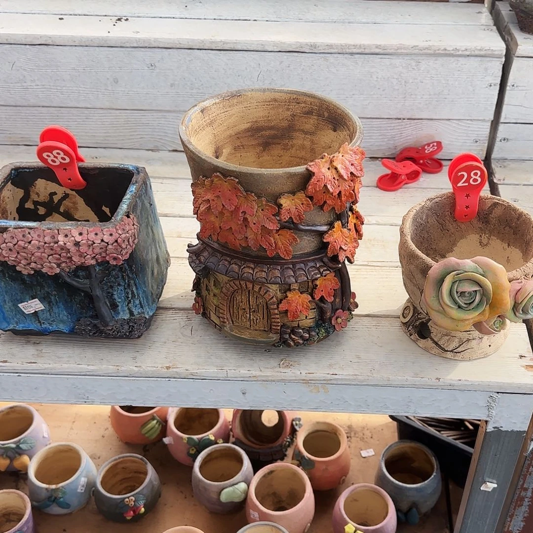 ^***笑花盆14个。