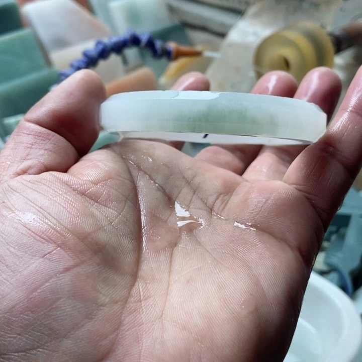 石英质玉手镯未镶嵌肉***～加工定制