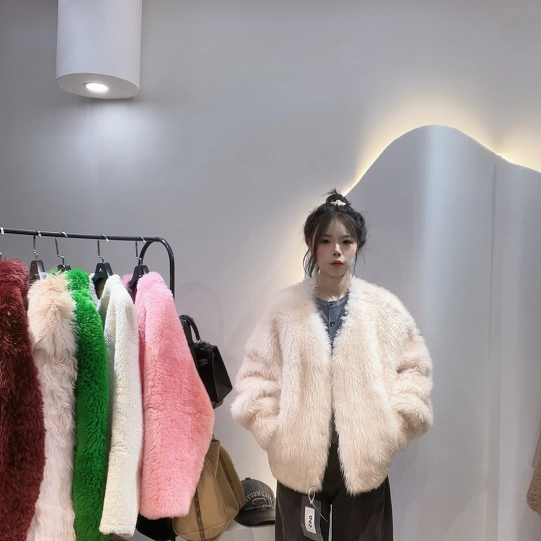 真皮皮毛一体外套222-3263