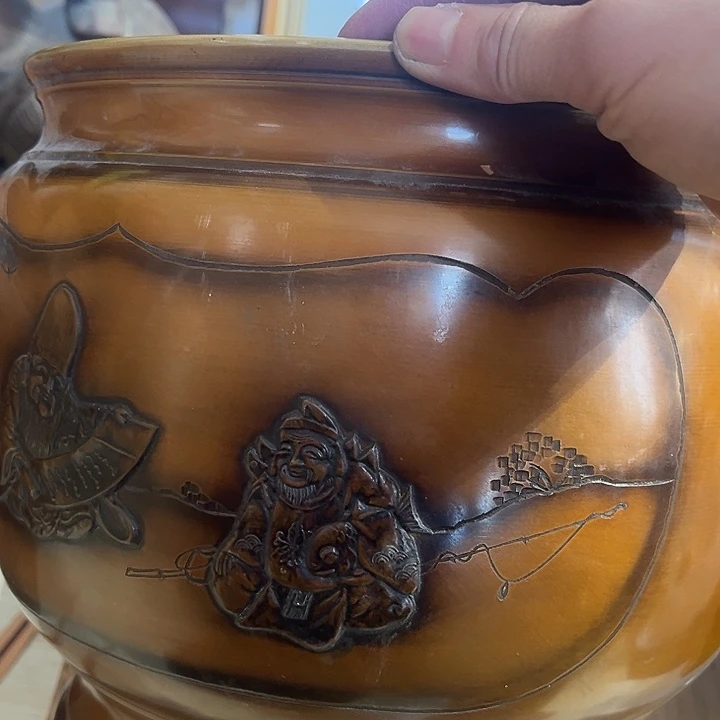 铜中古工艺品摆件