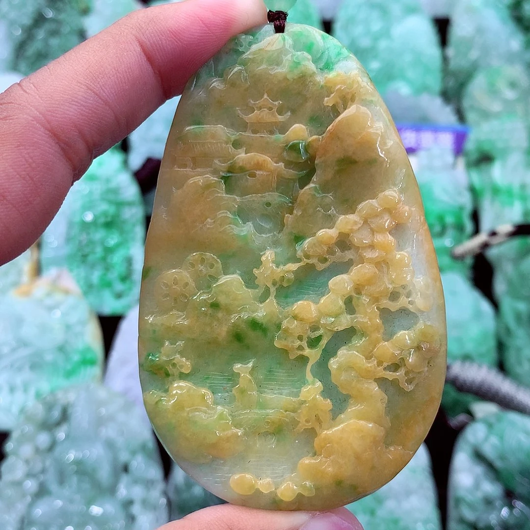 吊坠(不含链)未镶嵌翡翠