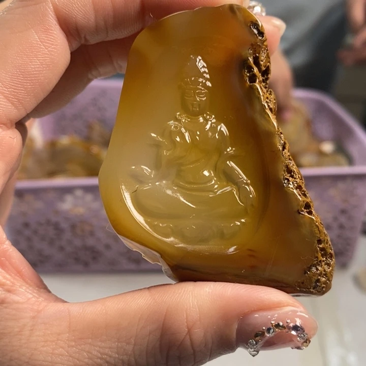 玛瑙/玉髓吊坠(不含链)未镶嵌