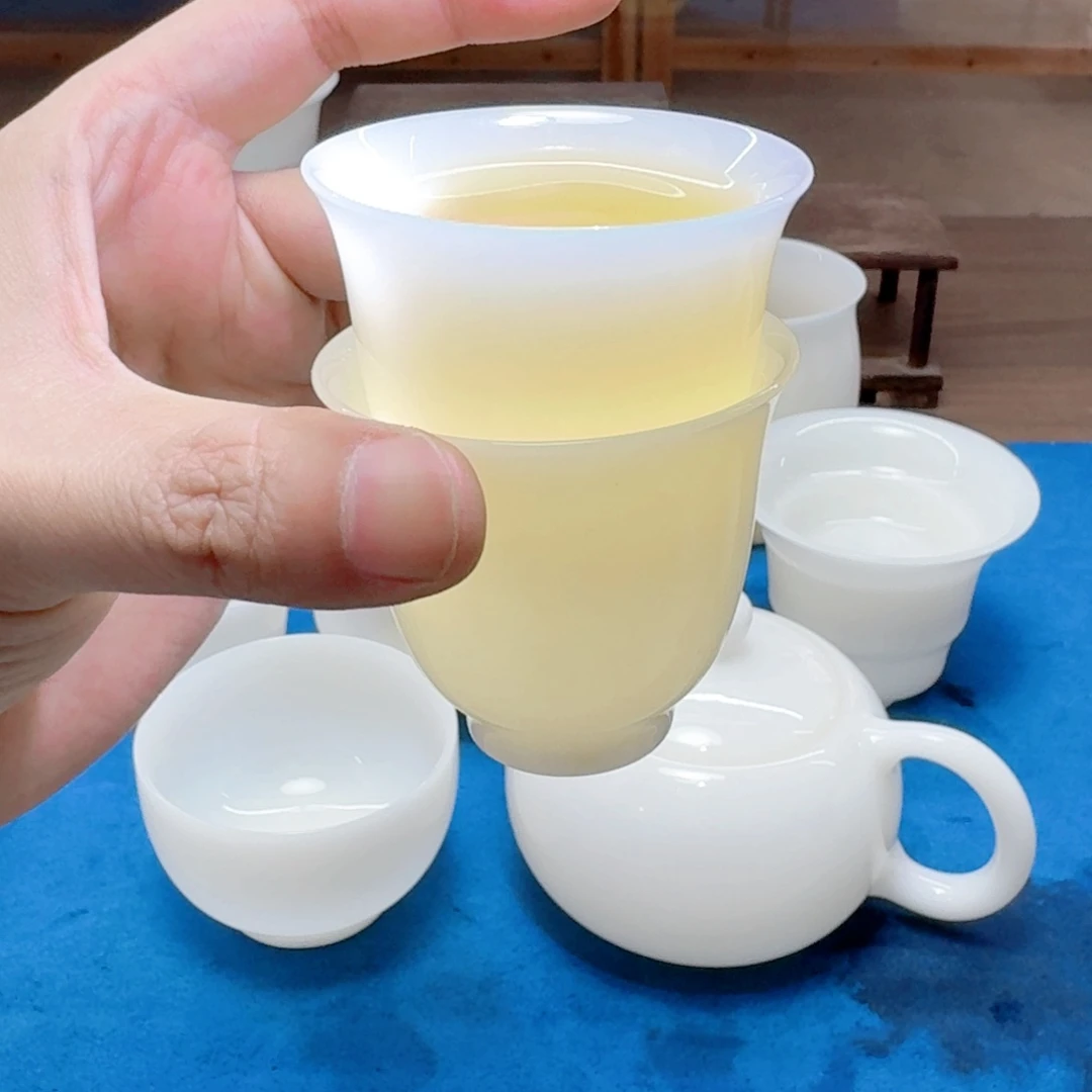 璞玉冰种玉瓷茶具工厂