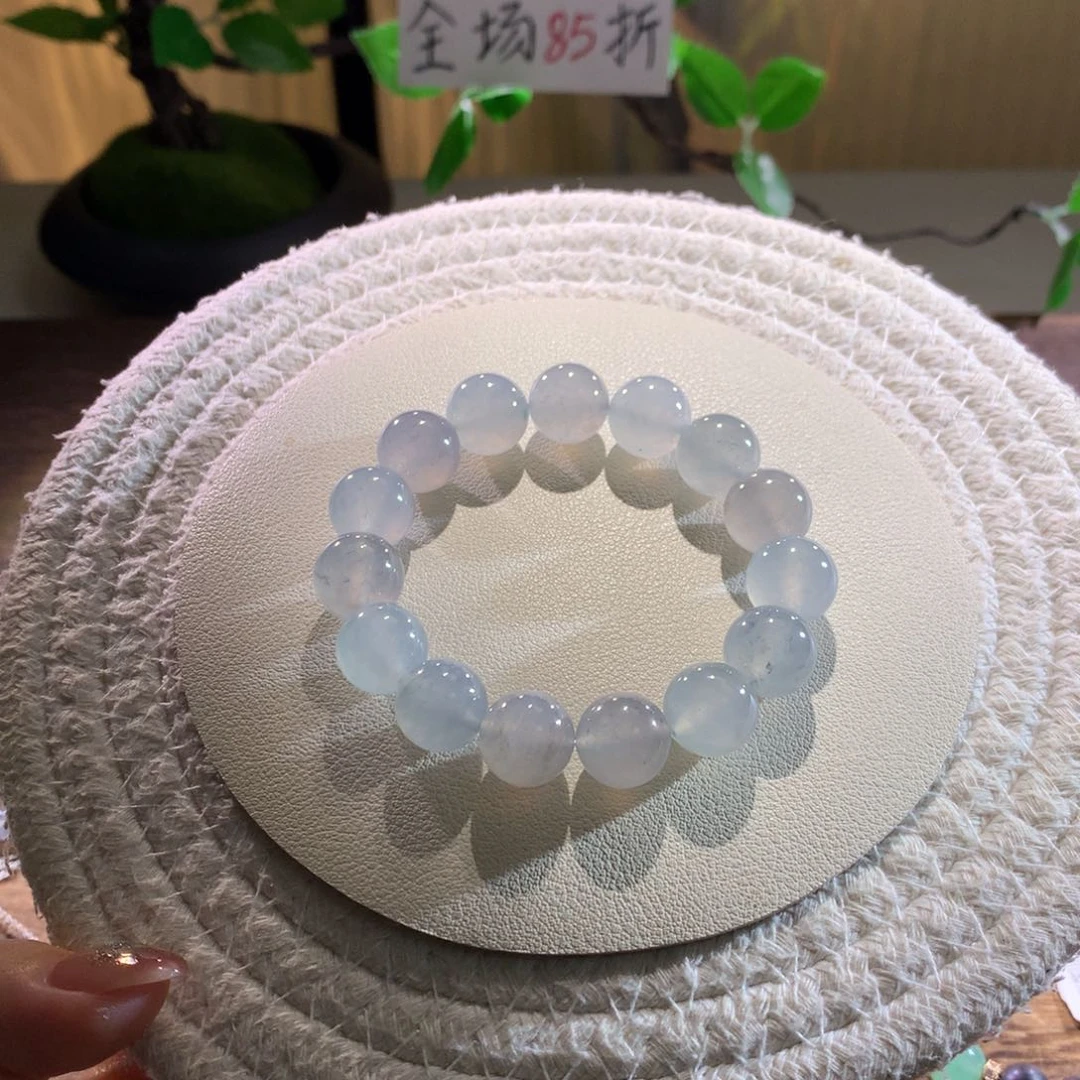 散珠翡翠天然缅a乌鸡手串特价