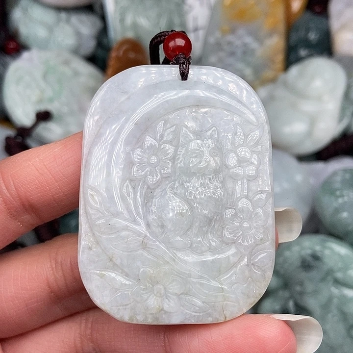 颈饰未镶嵌翡翠翡翠