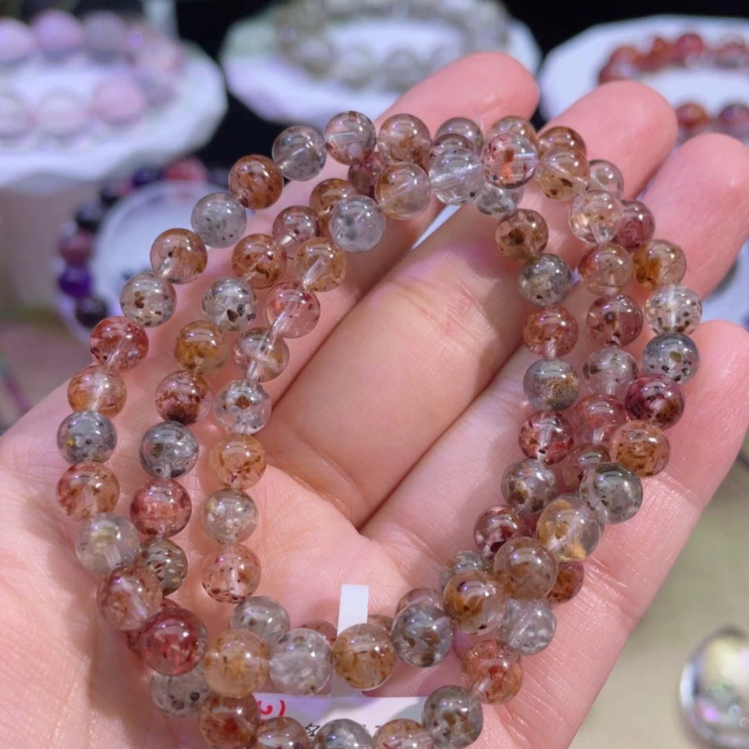 未镶嵌手链水晶兔毛手链