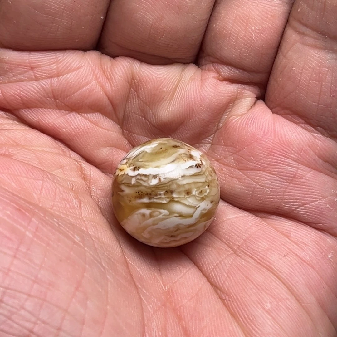 琥珀未镶嵌裸石蜜蜡俄虎皮21加瑕疵