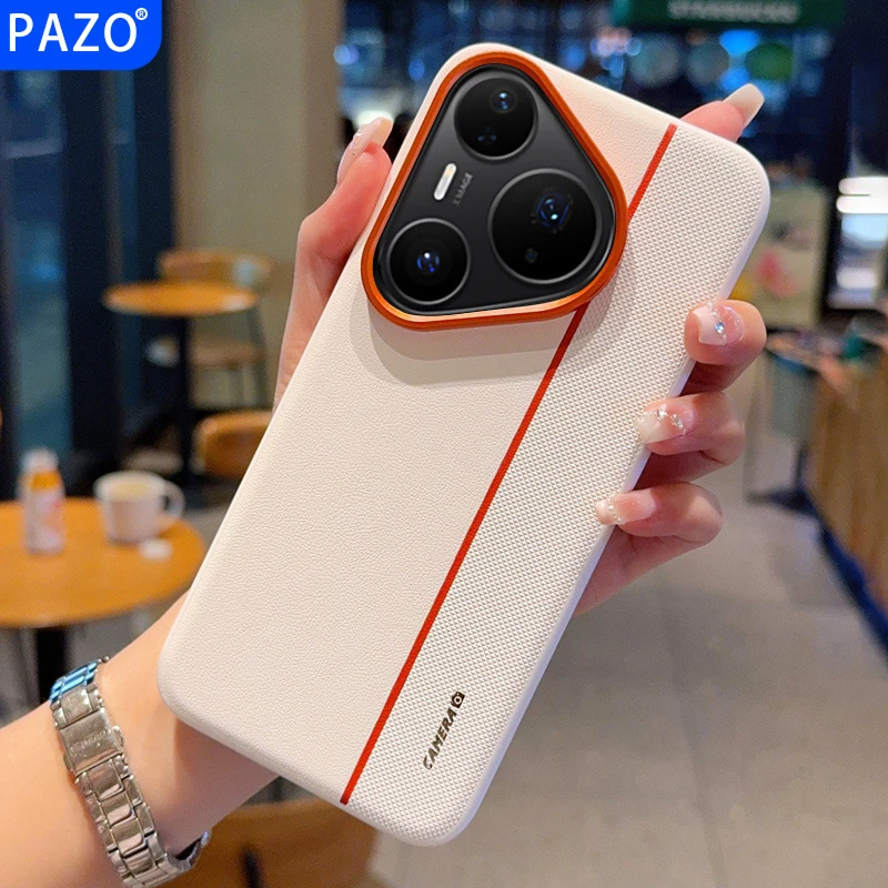 适用华为pura80pro手机壳素皮全包防摔p80保护壳十高级感小众外壳