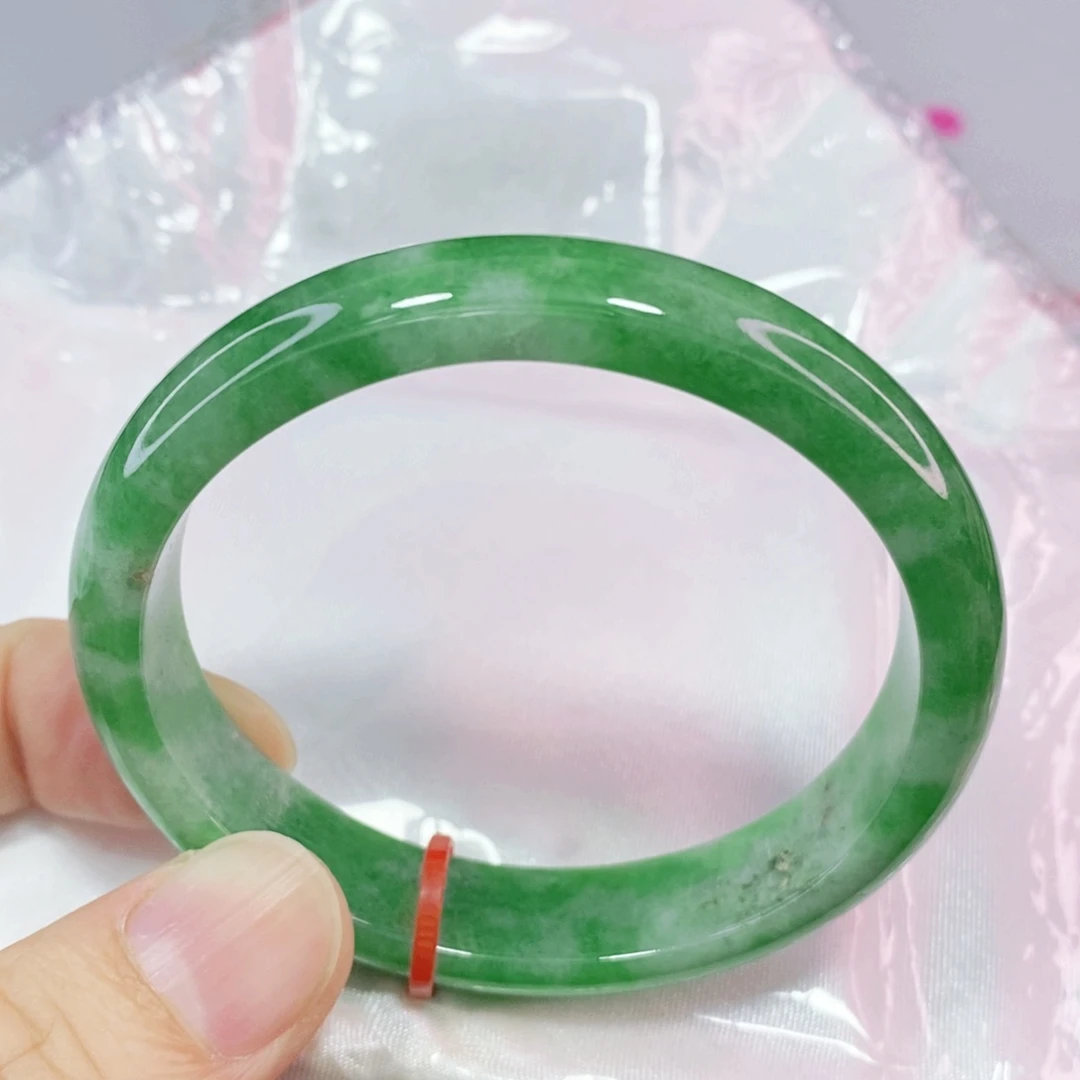 未镶嵌手镯翡翠54.3圈口贵妃
