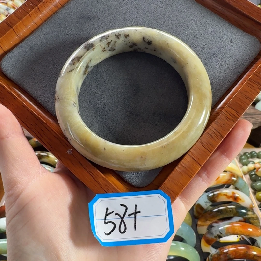 蛇纹石玉合金手镯